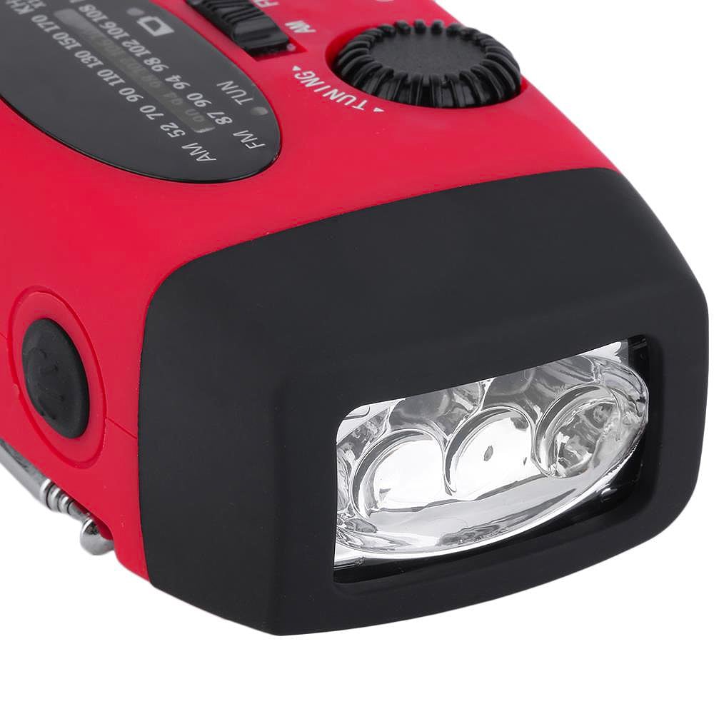 LED torch head close up